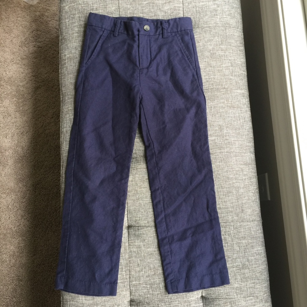 Janie and Jack special occasion linen pants